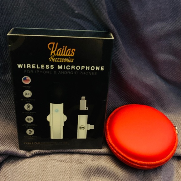 Kailas Accessories Wireless Microphone For Video Recording Streaming Podcasting - Picture 2 of 9